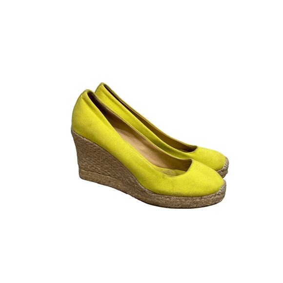 J Crew, Seville Espadrille Wedges, size 7.5, KB275 - Picture 1 of 6